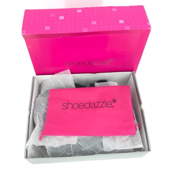 𝅺COPY - SHOE DAZZLE MAE BLACK PLATFORM ANKLE BOOTS SZ 6.5 NEW - Picture 8 of 9